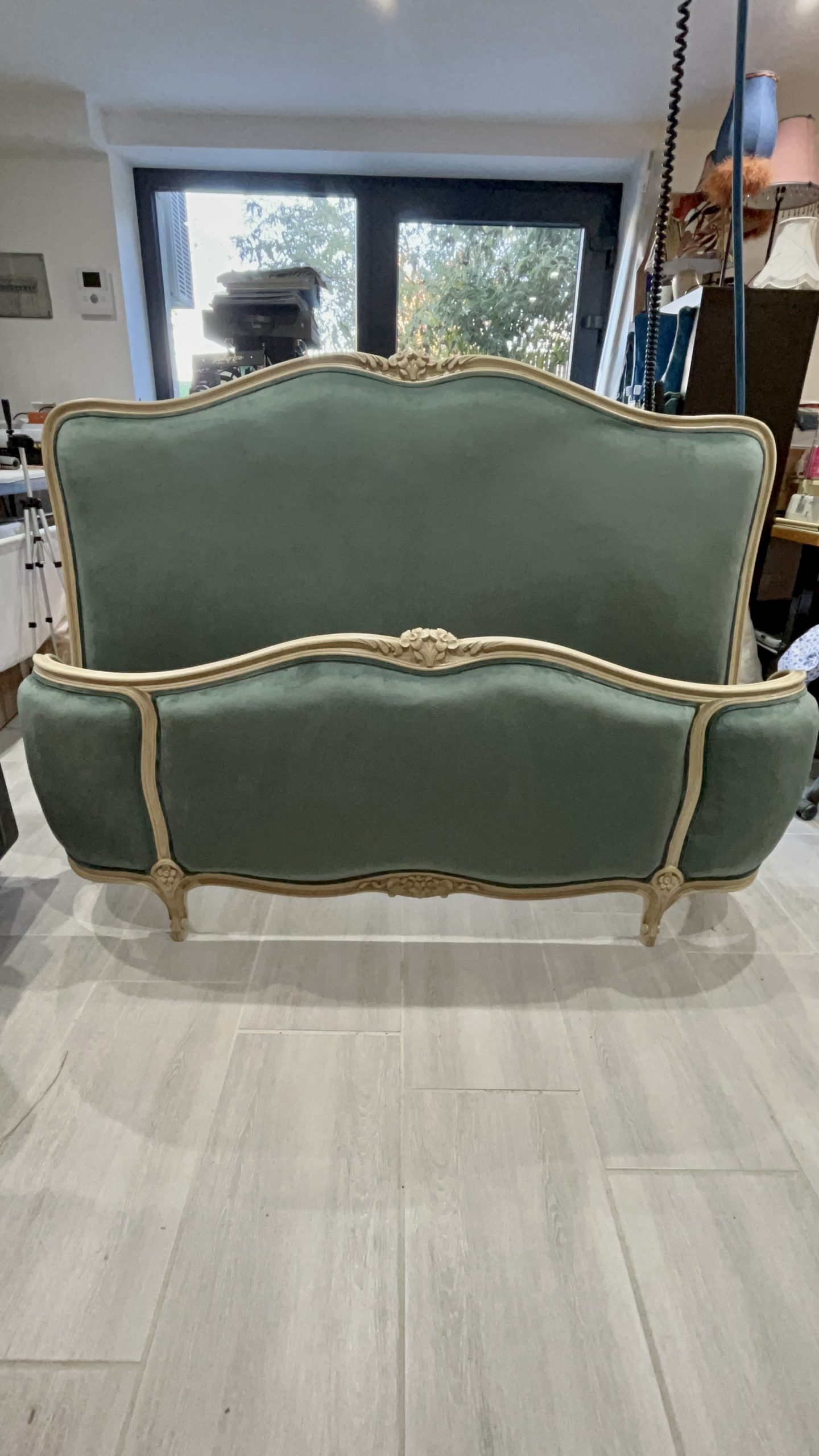 Tête et pied de lit Louis XV